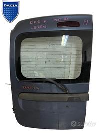 PORTA CARICO POSTERIORE A BATTENTE SX VETRATA DACI
