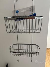 Porta sapone e spugne per doccia