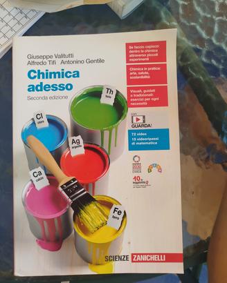 libro " chimica adesso " seconda edizione 