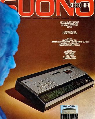 rivista SUONO n° 44 del dicembre 1975