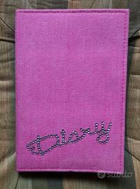 Diario Cioè 2001 Agenda Copertina tela Fiorucci