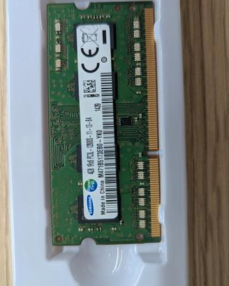 RAM Laptop 4GB Samsung DDR3L 1600MHz (PC3L-12800S