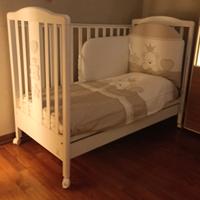 Culla Italbaby "Pari al Nuovo" + Set Completo Tess