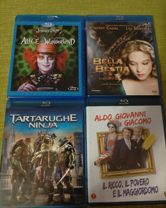 Blu ray titoli vari