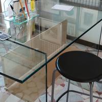 Scrivania in cristallo 