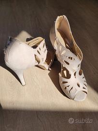Scarpe sandalo tacco Graceland Nuove praticamente