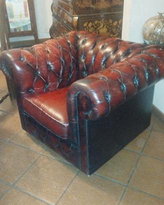 Poltrona Chesterfield originale 