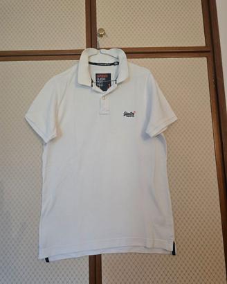 Polo Superdry bianca
