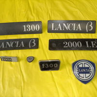 Lancia Beta coupe' Hpe scritte