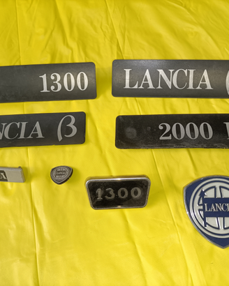 Lancia Beta coupe' Hpe scritte