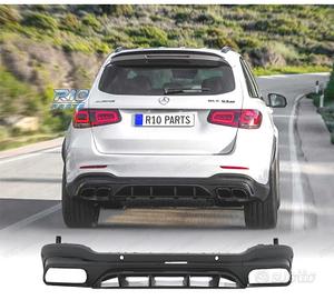 DIFFUSORE MERCEDES GLC X253 SUV 15-22 LOOK AMG GLC