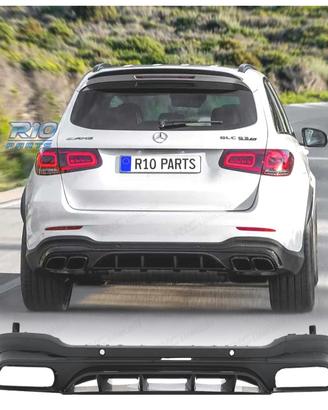 DIFFUSORE MERCEDES GLC X253 SUV 15-22 LOOK AMG GLC