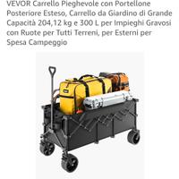 Carrello spiaggia o giardino 