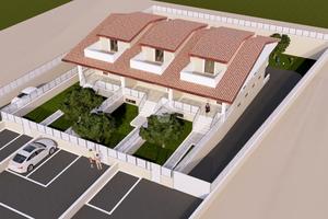 VILLA A SCHIERA D'ANGOLO A VEROLI