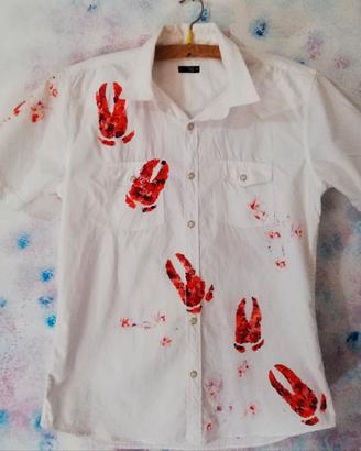 Camicia t-shirt artigianale handmade