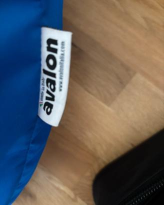 Pouf blu