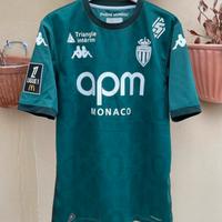 Maglia away AS Monaco autografata Lamine Camara