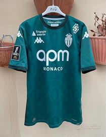 Maglia away AS Monaco autografata Lamine Camara