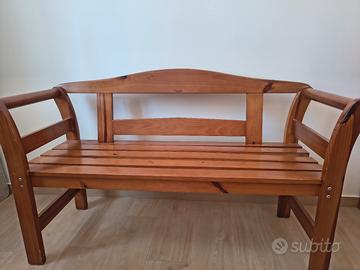 Panchina di legno
