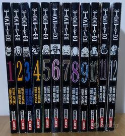 Collezione fumetti manga Death Note dal 1 al 12