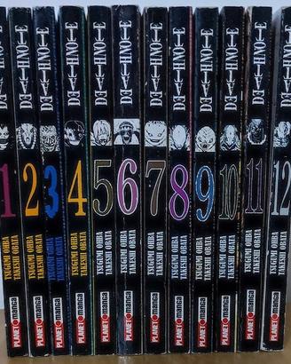 Collezione fumetti manga Death Note dal 1 al 12