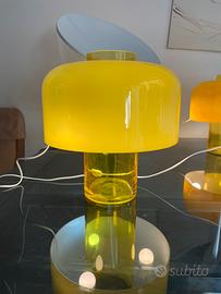 Lampada/Vaso Design LT226 Giallo Nason per Mazzega