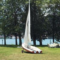 Deriva barca a vela ALPA Esse 4,70 ROSSA