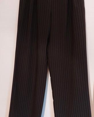 Pantalone gessato a palazzo, tg 44