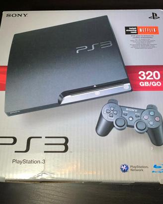 Sony PS3 Playstation 3 + 2 Controller + Unl.Giochi