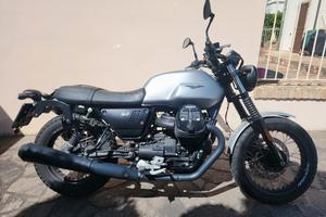 moto guzzi v7 rough + 2 borse laterali