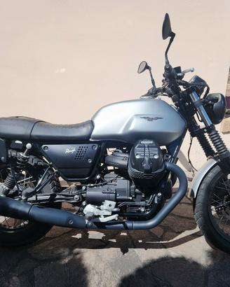 moto guzzi v7 rough + 2 borse laterali