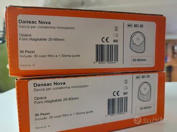 Sacche colostomia + Kit irrigazione