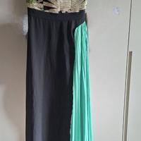 Abito Nero verde Hanita