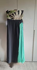 Abito Nero verde Hanita