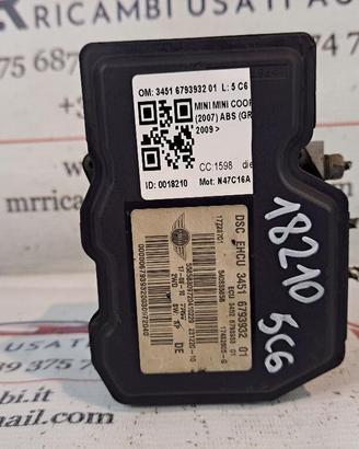 ABS MINI Cooper 2° Serie 3451 6793932 01 N47C16A