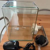 mini acquario/terrario 20x20x25