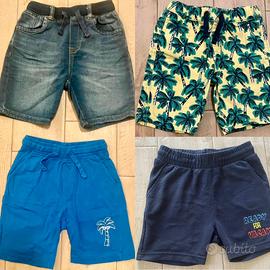 Set 4 pantaloncini bimbi