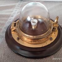 Lampada, grande plafoniera marinara d'epoca 