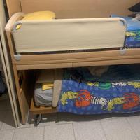 Camera con letto a castello