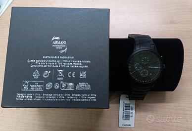 Armani orologio uomo movimento