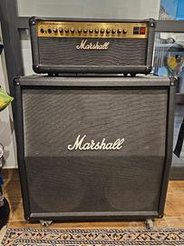 Amplificatore valvolare Marshall jcm 600 + cassa