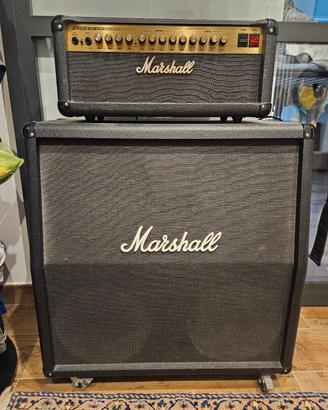 Amplificatore valvolare Marshall jcm 600 + cassa
