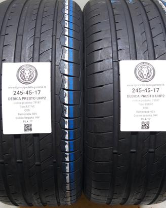 2 GOMME 245 45 17 DEBICA A75187