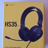 Corsair HS35 V2 Cuffie Gaming con Cavo