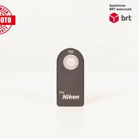 Telecomando raggi infrarossi (tipo Nikon ML-L3)