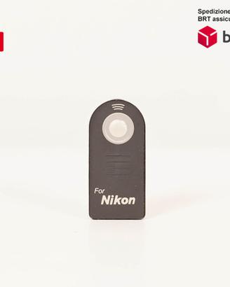 Telecomando raggi infrarossi (tipo Nikon ML-L3)