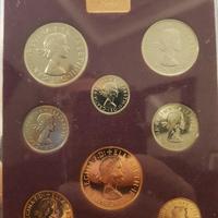 Monete inglesi 1970 in speciale confezione