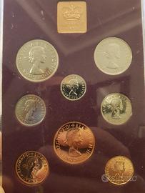 Monete inglesi 1970 in speciale confezione