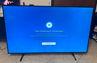 TV Samsung 50” Crystal UHD 4K, led appena riparati