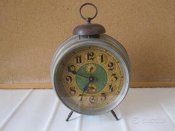 Sveglia da tavolo  campana vintage orologio antica